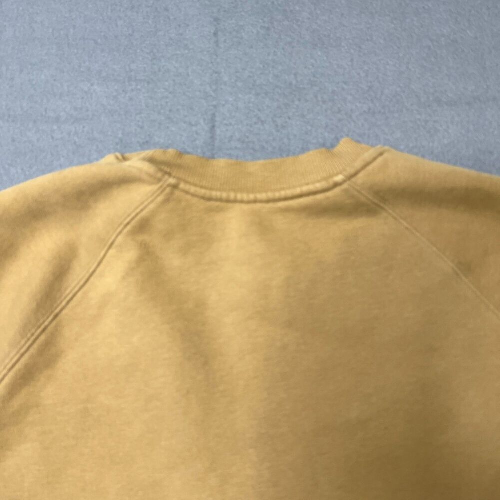 Vuori Restore Sweatshirt Women's Medium Camel Cotton Blend Oversized Crewneck - Picture 6 of 13